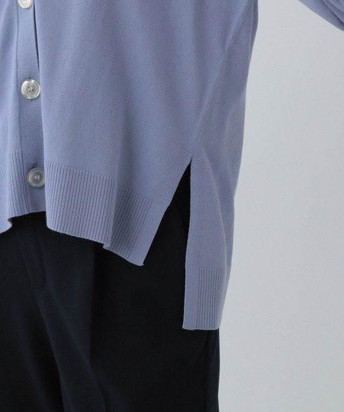 Elura(エルーラ)の「通勤ハイゲージカーディガン/991780(カーディガン/ボレロ・レディース・ライトブルー/ライトイエロー/ネイビー・FREE)」の5枚目の写真