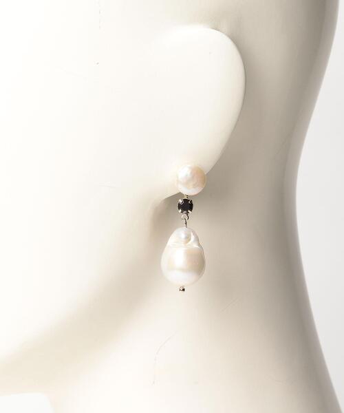 LANVIN en Bleu（ランバンオンブルー）の「バロックパールピアス