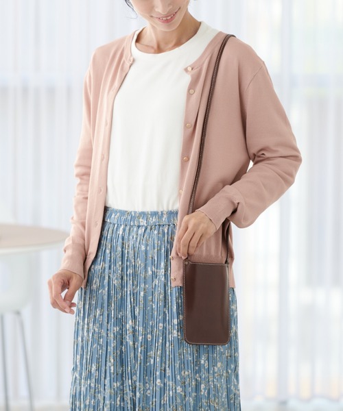 ZOCCU レザー ミニショルダー ポシェット(ショルダーバッグ)|Piedi Nudi(ピエディヌーディ)