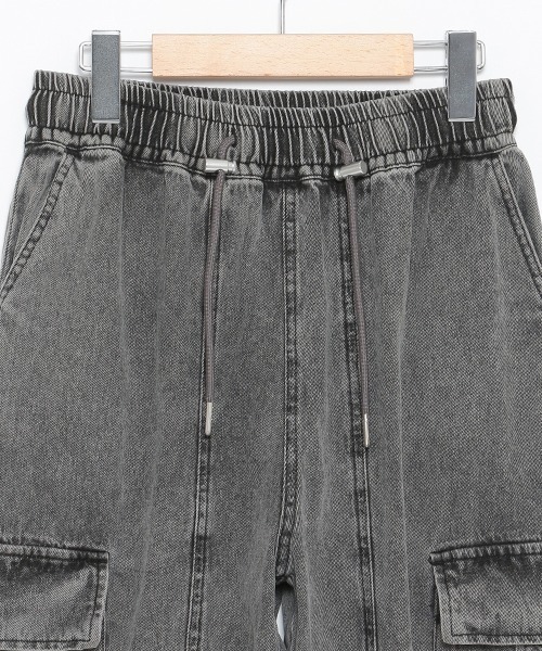 LOVETOXIC(ラブトキシック)の「【LTXC】ドローコードデニムカーゴパンツ(その他パンツ・キッズ・ライトブルー/グレー・L/M/S)」の8枚目の写真