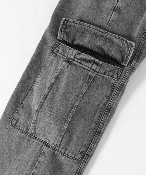 LOVETOXIC(ラブトキシック)の「【LTXC】ドローコードデニムカーゴパンツ(その他パンツ・キッズ・ライトブルー/グレー・L/M/S)」の12枚目の写真
