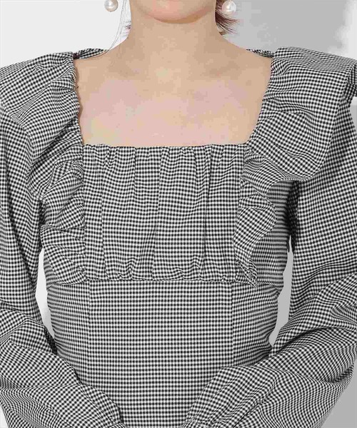 WILLSELECTION（ウィルセレクション）の「バックスピンドルワンピース（ワンピース・レディース・ブラック系その他5/グリーン/ベージュ・FREE）」の11枚目の写真