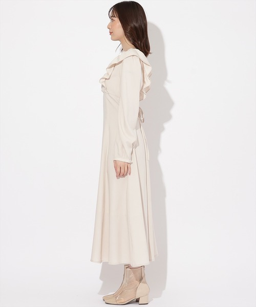 WILLSELECTION（ウィルセレクション）の「バックスピンドルワンピース（ワンピース・レディース・ブラック系その他5/グリーン/ベージュ・FREE）」の15枚目の写真