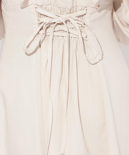 WILLSELECTION（ウィルセレクション）の「バックスピンドルワンピース（ワンピース・レディース・ブラック系その他5/グリーン/ベージュ・FREE）」の20枚目の写真