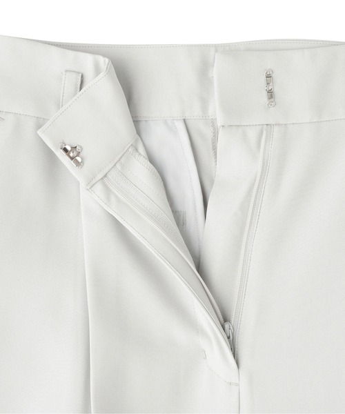 N.（N. Natural Beauty Basic）（エヌエヌナチュラルビューティーベーシック）の「◆【S Size Line】ベルト付きワイドパンツ（スラックス・レディース・グレー/ライトグレー/ベージュ・SMALL/MEDIUM）」の6枚目の写真