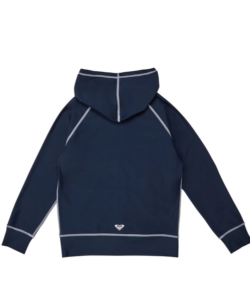 ROXY(ロキシー)の「MINI RASHIE PARKA/ロキシージップアップパーカーラッシュガード(水着)(ラッシュガード・キッズ・グリーン/ホワイト/ブラック/ネイビー・110/120/130/140/150/100)」の8枚目の写真
