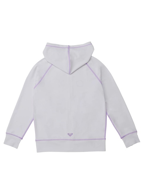 ROXY(ロキシー)の「MINI RASHIE PARKA/ロキシージップアップパーカーラッシュガード(水着)(ラッシュガード・キッズ・グリーン/ホワイト/ブラック/ネイビー・110/120/130/140/150/100)」の5枚目の写真