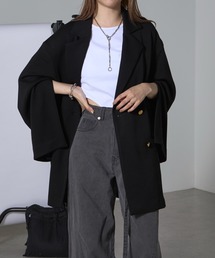 袖開きテーラードジャケット