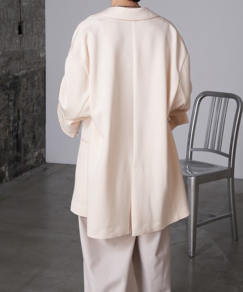 RAY CASSIN(レイカズン)の「袖開きテーラードジャケット(テーラードジャケット・レディース・アイボリー/ブラック/グレー・FREE)」の10枚目の写真