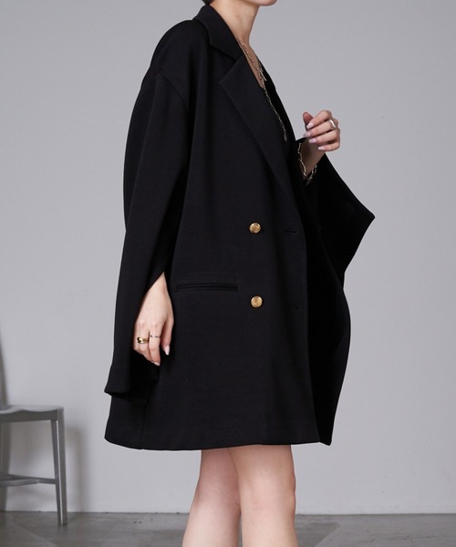 RAY CASSIN(レイカズン)の「袖開きテーラードジャケット(テーラードジャケット・レディース・アイボリー/ブラック/グレー・FREE)」の18枚目の写真