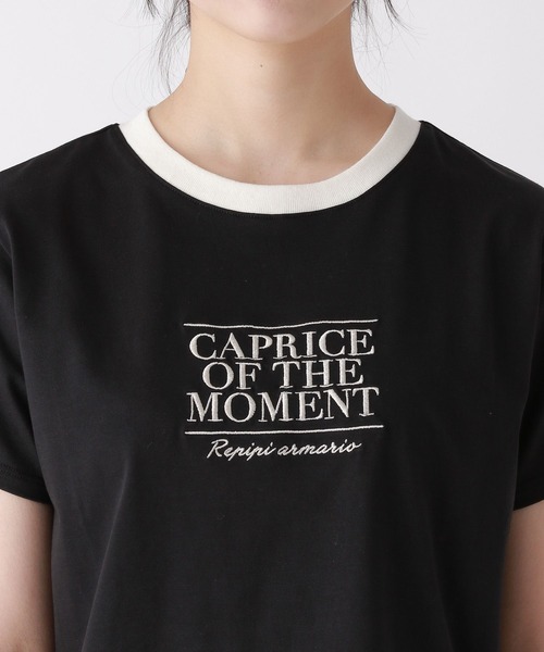 repipi armario（レピピ アルマリオ）の「【接触冷感】COOLリンガーＴ（Tシャツ/カットソー・キッズ・ライトブルー/ブラック/ホワイト×ピンク/ホワイト×グリーン/ホワイト×ブラック・SMALL/MEDIUM/LARGE）」の10枚目の写真