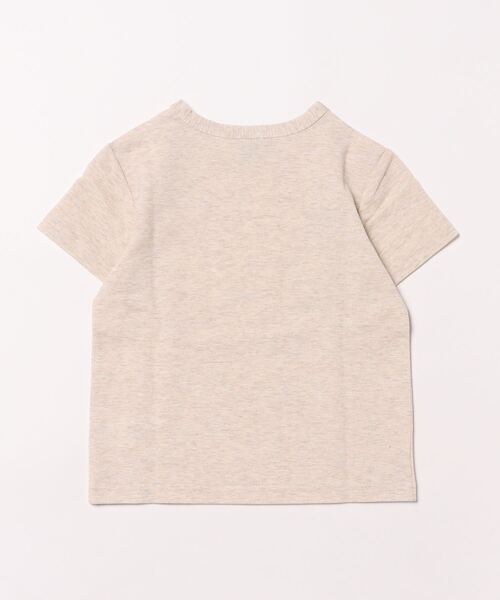 DILASH（ディラッシュ）の「フレンチブルドッグ半袖Tシャツ（Tシャツ/カットソー・キッズ・キナリ/グリーン・100/130/90/110/120/80）」の4枚目の写真