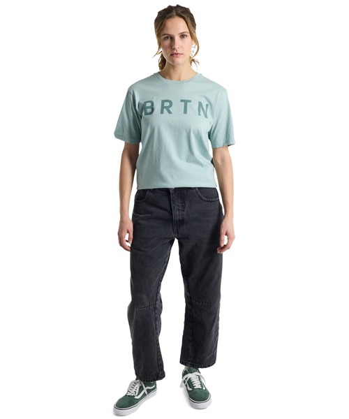BURTON（バートン）の「BRTN ショートスリーブ Tシャツ（Tシャツ/カットソー・メンズ・カーキ/グリーン・L/M/S）」の7枚目の写真
