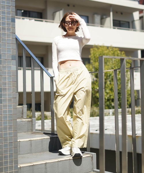 Dickies(ディッキーズ)の「【Dickies/ディッキーズ】 コットンワイドイージーパンツ(その他パンツ・レディース・ブラック/グリーン/ピンク/ベージュ/ブルー・MEDIUM/LARGE)」の20枚目の写真