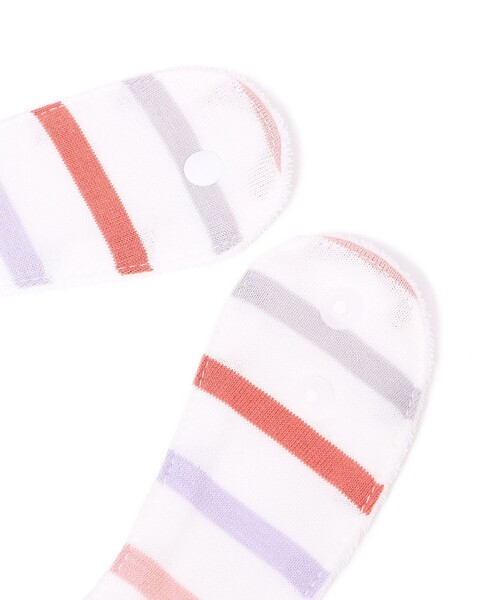 SHIPS（シップス）の「SHIPS KIDS:オーガニック コットン ボーダー スタイ（スタイ/よだれかけ・キッズ・ブルー/ピンク・ONE SIZE）」の5枚目の写真