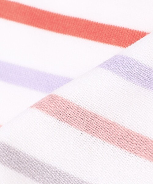 SHIPS（シップス）の「SHIPS KIDS:オーガニック コットン ボーダー スタイ（スタイ/よだれかけ・キッズ・ブルー/ピンク・ONE SIZE）」の7枚目の写真