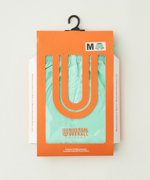UNIVERSAL OVERALL（ユニバーサルオーバーオール）の「【UNIVERSAL OVERALL】WORK TRUNKS UOT-002（トランクス・メンズ・グリーン/ミント/オレンジ/ブラック・XL/L/M）」の9枚目の写真