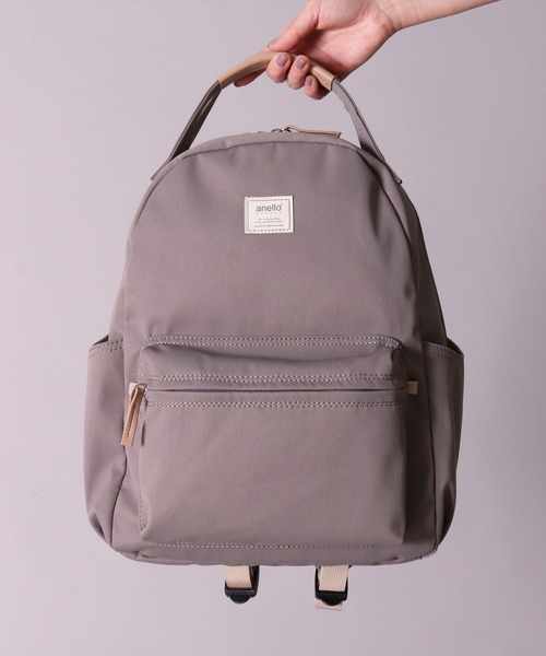 anello(アネロ)の「(LF)【anello】8ポケット ハンドル付き デイパック(バックパック/リュック・レディース・ブラック/グレー/ベージュ/ブルーグレー・ONE SIZE)」の12枚目の写真