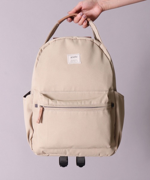 anello(アネロ)の「(LF)【anello】8ポケット ハンドル付き デイパック(バックパック/リュック・レディース・ブラック/グレー/ベージュ/ブルーグレー・ONE SIZE)」の15枚目の写真