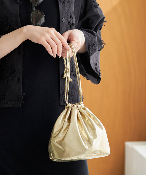SLOBE IENA（スローブイエナ）の「SLOBE IENA 巾着ショルダーバッグ 