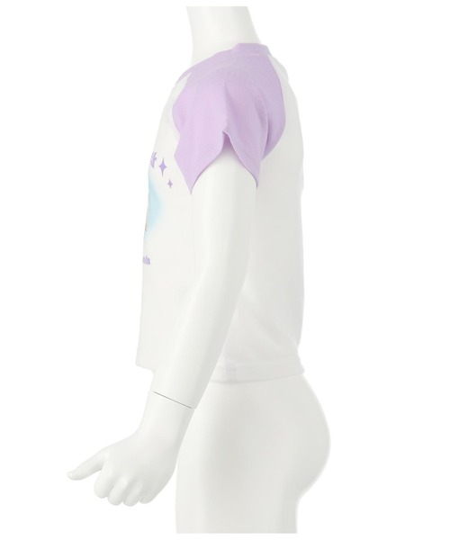 ANAP kids(アナップキッズ)の「ねこフォトプリントラグランTシャツ(Tシャツ/カットソー・キッズ・ラベンダー/ライトピンク・110cm/120cm/130cm)」の12枚目の写真
