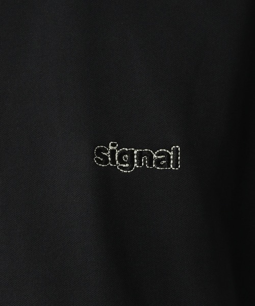 SIGNAL SPORTS（シグナルスポーツ）の「【SIGNAL SPORTS】ライントラックジャケット（ブルゾン・メンズ・ブラック/オフホワイト・SMALL/MEDIUM/LARGE）」の21枚目の写真