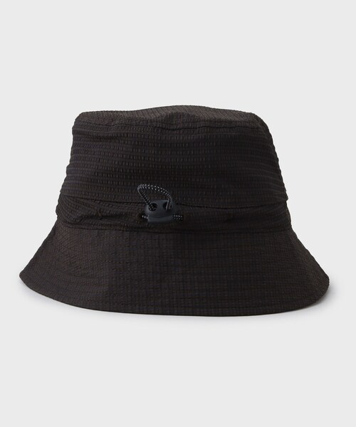 TAKEO KIKUCHI（タケオキクチ）の「◆【抗菌防臭】DotAir ライトウェイトバケットハット（ハット・メンズ・ブラック/ダークブラウン・00）」の11枚目の写真