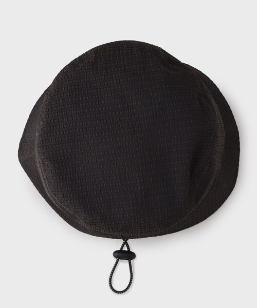 TAKEO KIKUCHI（タケオキクチ）の「◆【抗菌防臭】DotAir ライトウェイトバケットハット（ハット・メンズ・ブラック/ダークブラウン・00）」の10枚目の写真