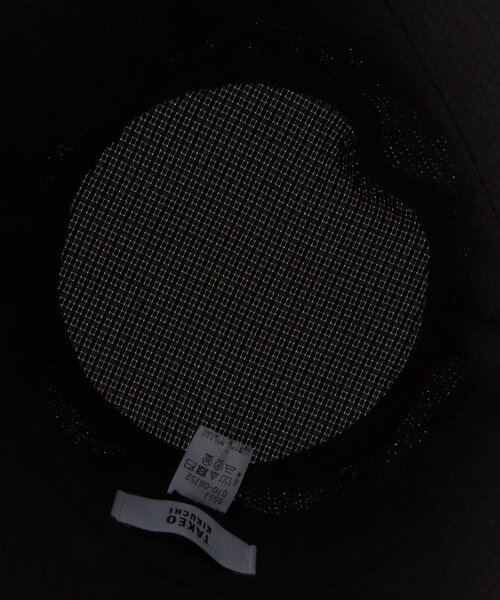 TAKEO KIKUCHI（タケオキクチ）の「◆【抗菌防臭】DotAir ライトウェイトバケットハット（ハット・メンズ・ブラック/ダークブラウン・00）」の8枚目の写真