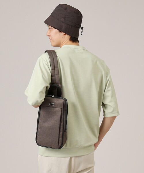 TAKEO KIKUCHI（タケオキクチ）の「◆【抗菌防臭】DotAir ライトウェイトバケットハット（ハット・メンズ・ブラック/ダークブラウン・00）」の15枚目の写真