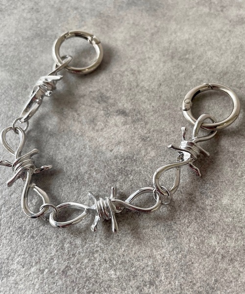 HeM(ヘム)の「ARTIFICIAL SWEETENER メタルキーチェーン/キーホルダー(キーケース/キーアクセサリー・メンズ・シルバー系1・FREE)」の3枚目の写真