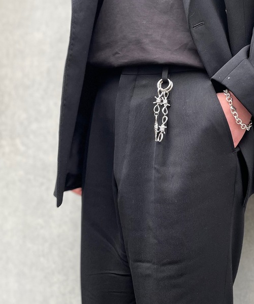 HeM(ヘム)の「ARTIFICIAL SWEETENER メタルキーチェーン/キーホルダー(キーケース/キーアクセサリー・メンズ・シルバー系1・FREE)」の6枚目の写真