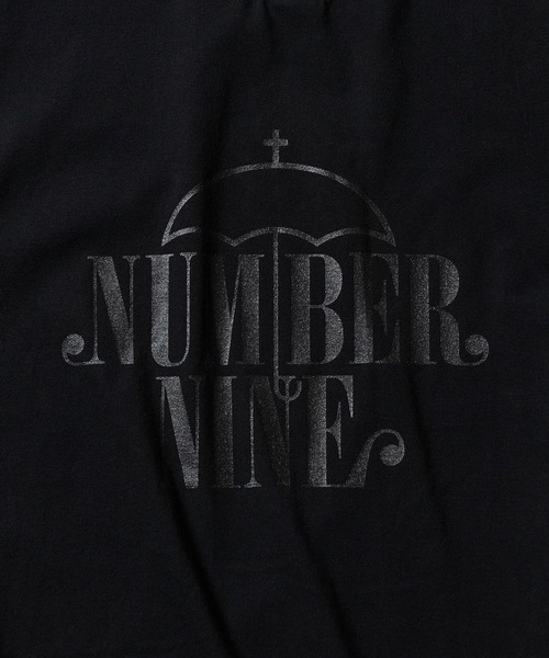 ナンバーナイン　03　カート期　アンブレラ　Tシャツ　4　ブラック　傘　ハート ナンバーナイン 03 カート期 アンブレラ Tシャツ 4 ブラック 傘