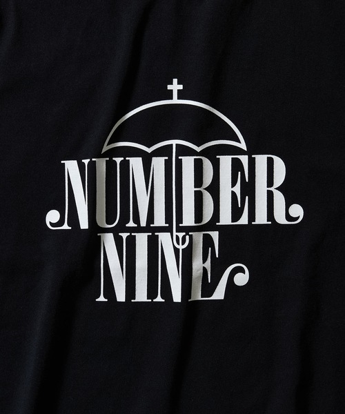 NUMBER NINE UMBRELLA T-SHIRT / ナンバーナインロゴ アンブレラ 
