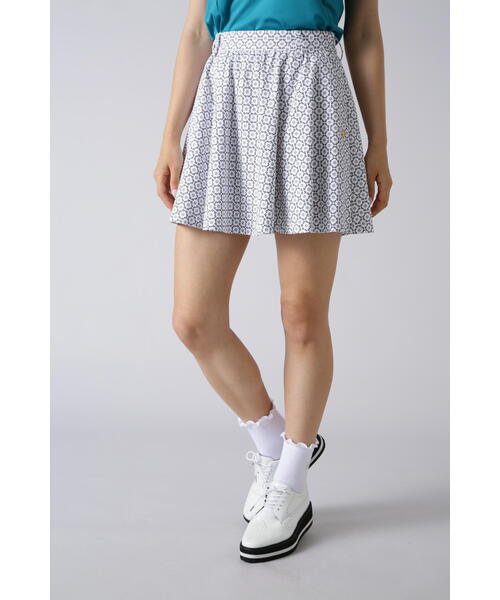 新品　セントアンドリュース　M フレアスカート　白　ホワイト　スカート St ANDREWS 【新品】ST セントアンドリュース 043-3234852/2023
