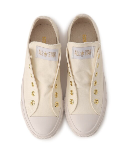 CONVERSE ALL STAR(コンバースオールスター)の「CONVERSE ALL STAR SLIP III OX(スニーカー・レディース・オフホワイト・45/35)」の5枚目の写真