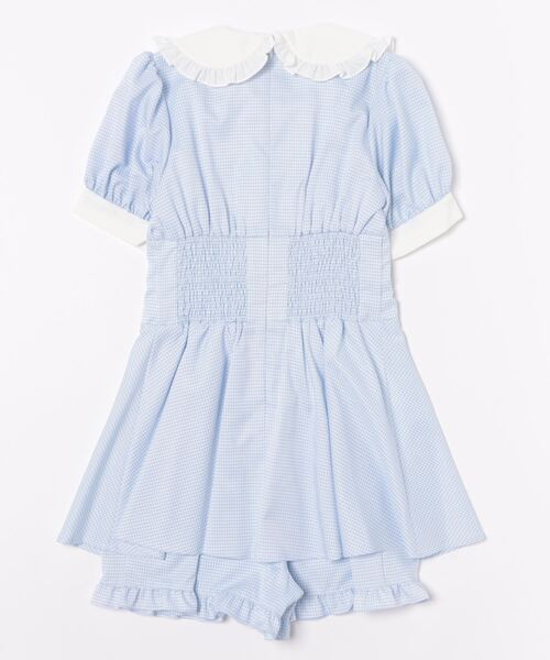 【セール】ドーリーギンガムコンビネゾン（ワンピース）｜Ank Rouge（アンクルージュ）