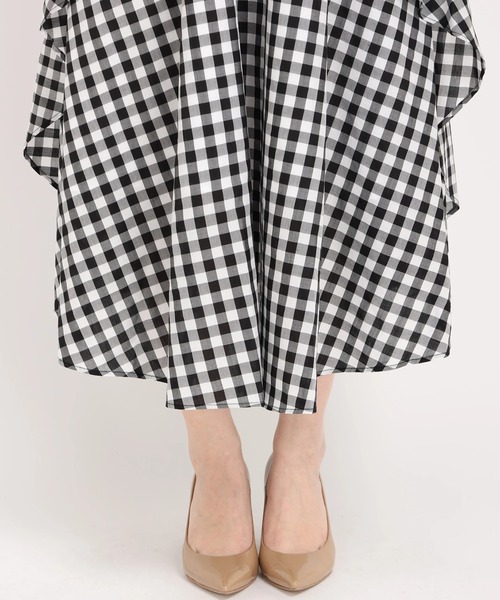 新品未使用♡７５％オフ♡ストロベリーフィールズ♡シュリンクフロウスカート♡日本製 極美品 ストロベリーフィールズ 花柄 バイカラー エンブロイ