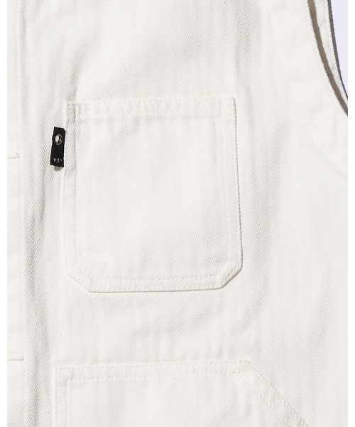wjk（ダヴルジェイケイ）の「【LEON×B'2nd×wjk】urban work vest（ベスト・メンズ・ブラック系その他/ホワイト・SMALL/MEDIUM/LARGE/X-LARGE）」の17枚目の写真