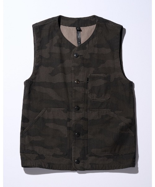 wjk（ダヴルジェイケイ）の「【LEON×B'2nd×wjk】urban work vest（ベスト・メンズ・ブラック系その他/ホワイト・SMALL/MEDIUM/LARGE/X-LARGE）」の18枚目の写真