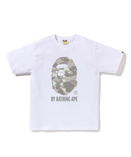 A BATHING APE(アベイシングエイプ)の「CITY CAMO BY BATHING APE TEE(Tシャツ/カットソー・メンズ・ホワイト×グレー/ブラック×グレー/ホワイト×ブラック・MEDIUM/LARGE/X-LARGE/XX-LARGE/XXX-LARGE/SMALL)」の3枚目の写真