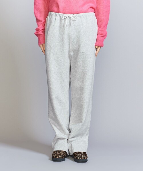BEAUTY&YOUTH UNITED ARROWS（ビューティーアンドユースユナイテッドアローズ）の「コットン裏毛 スウェットパンツ（スウェットパンツ・レディース・グレー/ブラック・M/S）」の9枚目の写真