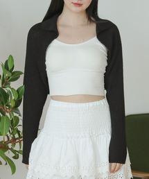 3.3 Field Trip  | 3.3 Field Trip／ソフトボレロカーディガン(スウェット)