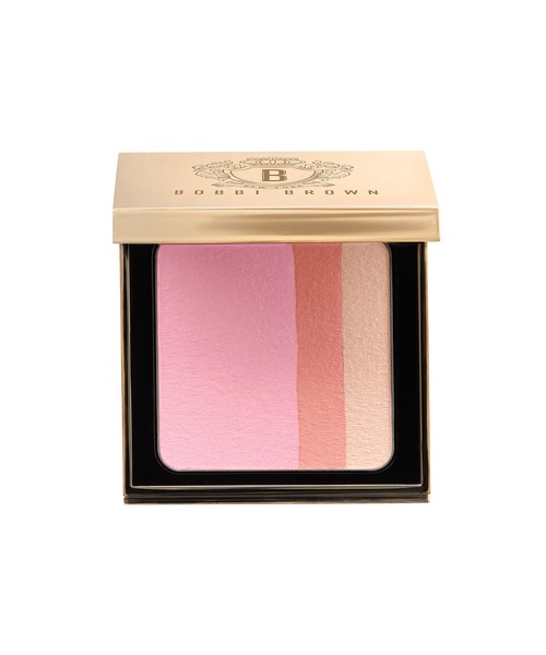 BOBBI BROWN(ボビイブラウン)の「ブライトニング ブラッシュ <Glow with Love Collection>(チーク・レディース・ブラッシュドピンク/ブラッシュドピーチ・FREE)」の2枚目の写真