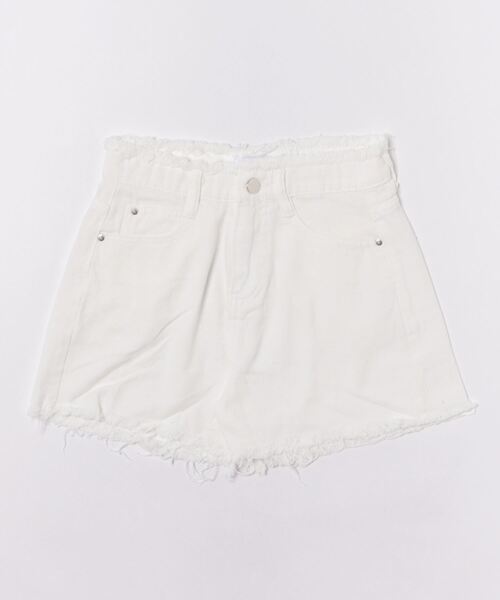 Mayree(メイリー)の「【Mayree】ハイウエスト ダメージ デニムショート パンツ(デニムパンツ・レディース・ホワイト/ブルー/ネイビー/ブラック/チャコールグレー・SMALL/MEDIUM/LARGE)」の10枚目の写真