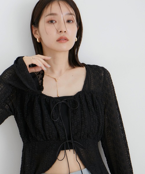 VIS（ビス）の「Yドロップネックレス（ネックレス・レディース・ゴールド/シルバー・FREE）」の3枚目の写真