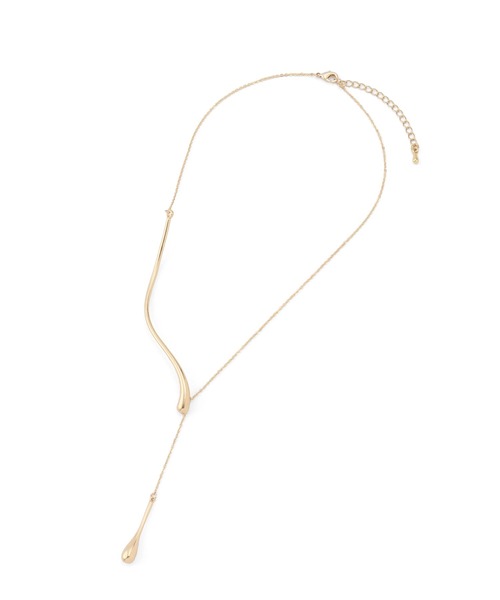 VIS（ビス）の「Yドロップネックレス（ネックレス・レディース・ゴールド/シルバー・FREE）」の8枚目の写真