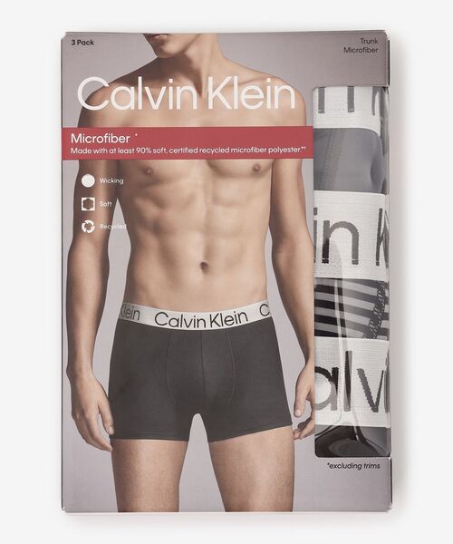 クロマティック ボクサーパンツ 3枚パック（ボクサーパンツ）｜Calvin