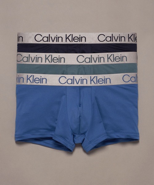 Calvin Klein(カルバン・クライン)の「クロマティック ボクサーパンツ 3枚パック(ボクサーパンツ・メンズ・ブラック/マルチ/その他/その他1/ブルー系その他/ブルー系その他2/ブラックミックス/ブルー/ミックスグレー・S/M/XL/L)」の4枚目の写真