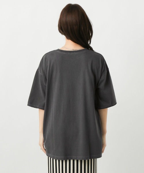 LEPSIM（レプシィム）の「サイドリブ5分袖T　129984（Tシャツ/カットソー・レディース・ライトブルー/オフホワイト/チャコールグレー・FREE）」の17枚目の写真